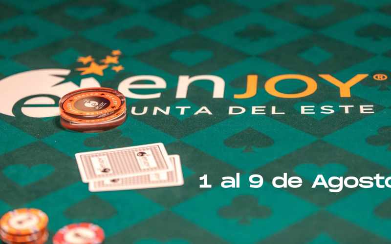 Enjoy Poker Tour 2025 | 1 al 9 de agosto – Punta del Este, Uruguay