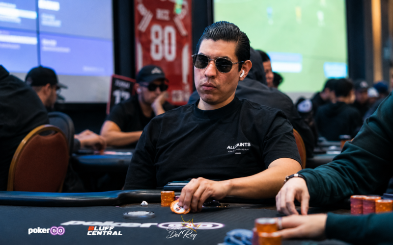 Vázquez llega como el mejor entre los mexicanos al Día 2C del Monster Stack en las WSOP 2026