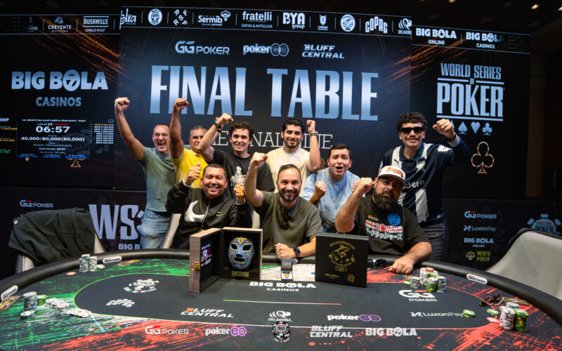 Landa apuró el paso en el Día 3 y amplió su ventaja para llegar a la definición del torneo central en el WSOP-C México