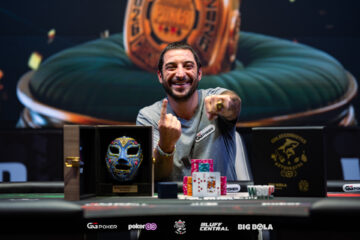 ¡Qué bien lo ‘Asse’ Ramón! El anillo del Big Roller Mystery Bounty del WSOP-C México se quedó en casa.
