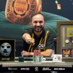 Suárez se calzó el anillo más codiciado del WSOP-C México, gracias a su victoria en el torneo central