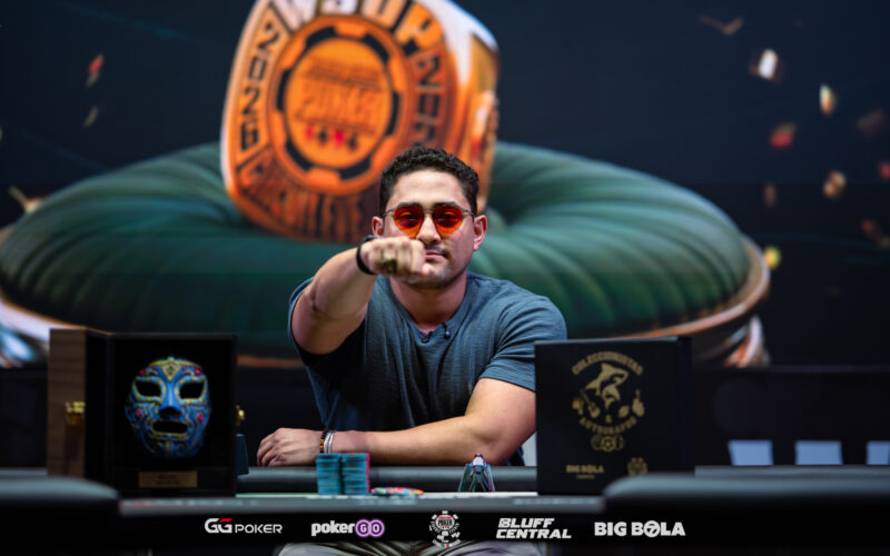 Escalona mandó en el torneo para los cazarrecompensas del WSOP-C México